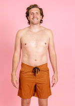 Mens Swimsuit - Trunks - Caramel