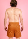 Mens Swimsuit - Trunks - Caramel