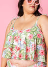 High-Waisted Swimsuit Bottom - The Tropics