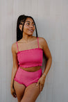 Bandeau Top | Pink Raspberry - Kortni Jeane