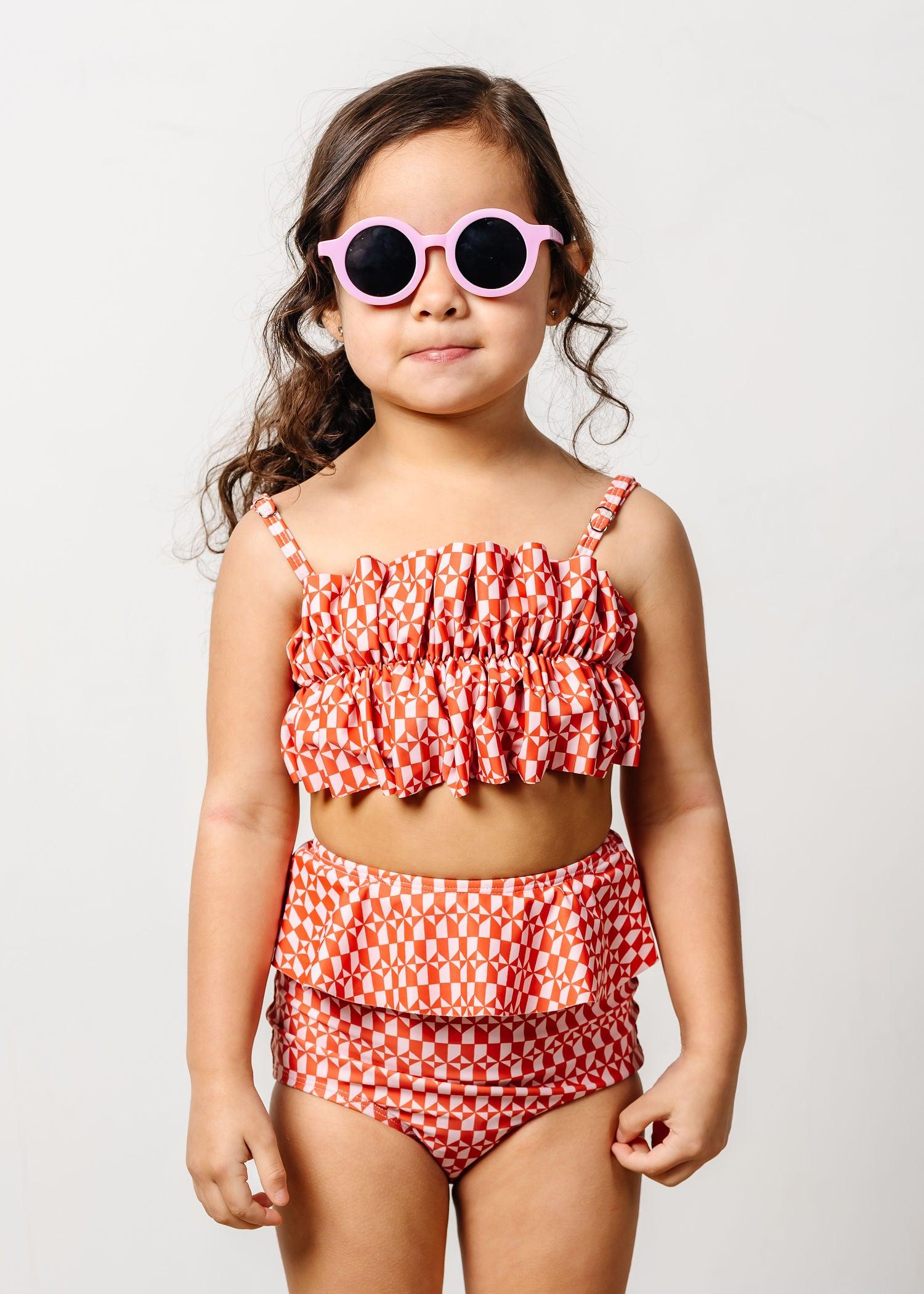 Geometric | Mini Peplum Bottoms – Kortni Jeane