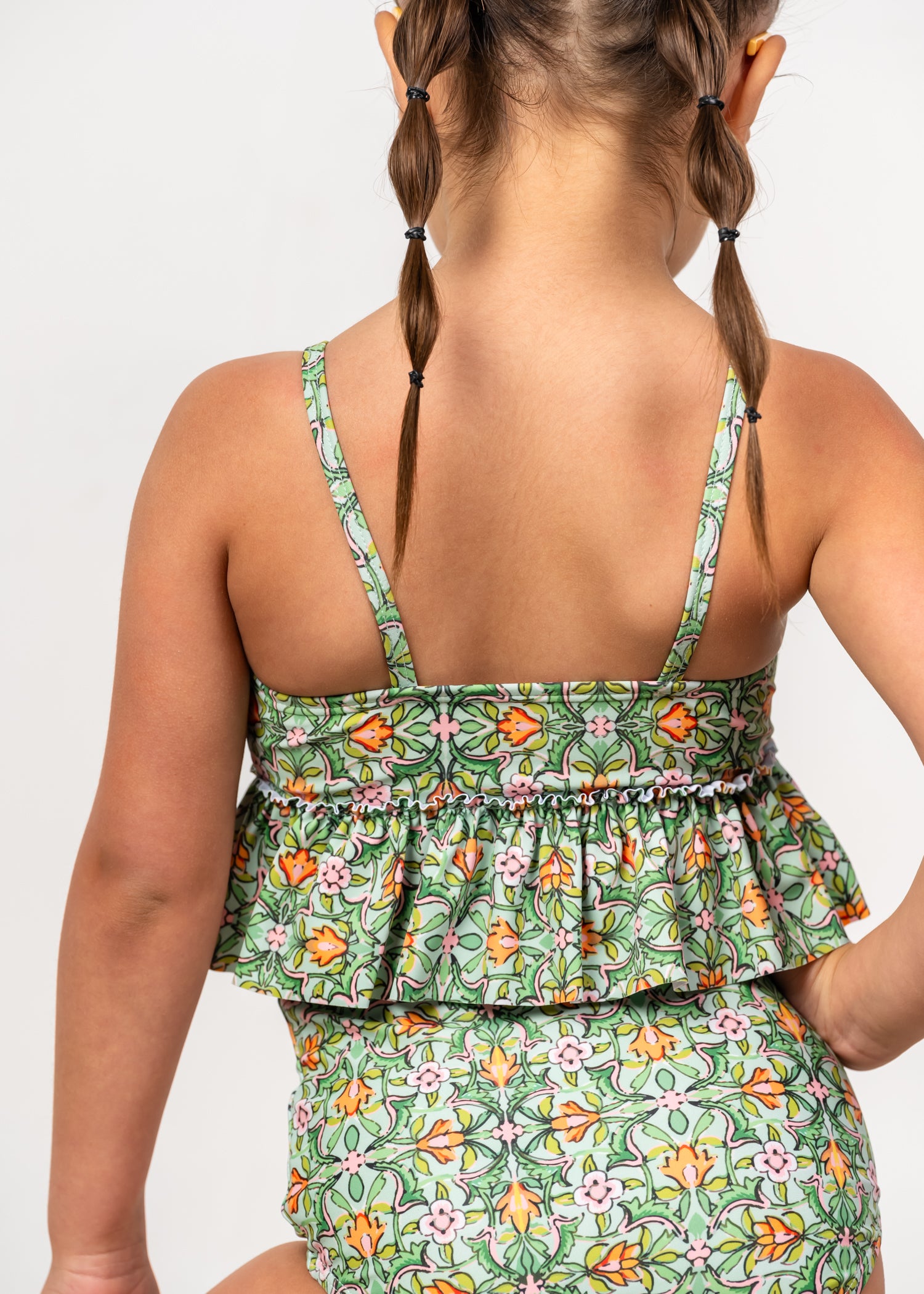 Girls Peplum Top | Kortni Jeane 🦄 | Mix n' Match Swimsuits