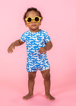 Baby Girl/Boy Swimsuit Rashguard One-Piece - Flowerworks