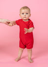 Baby Girl/Boy Swimsuit Rashguard One-Piece - Cherry Red