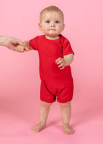 Baby Girl/Boy Swimsuit Rashguard One-Piece - Cherry Red