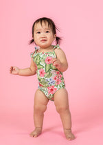 Baby Girl One-Piece Swimsuit - The Tropics