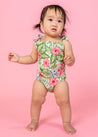 Baby Girl One-Piece Swimsuit - The Tropics