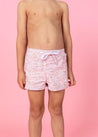 Boys Swimsuit - Shorts  - Watercolor Dots