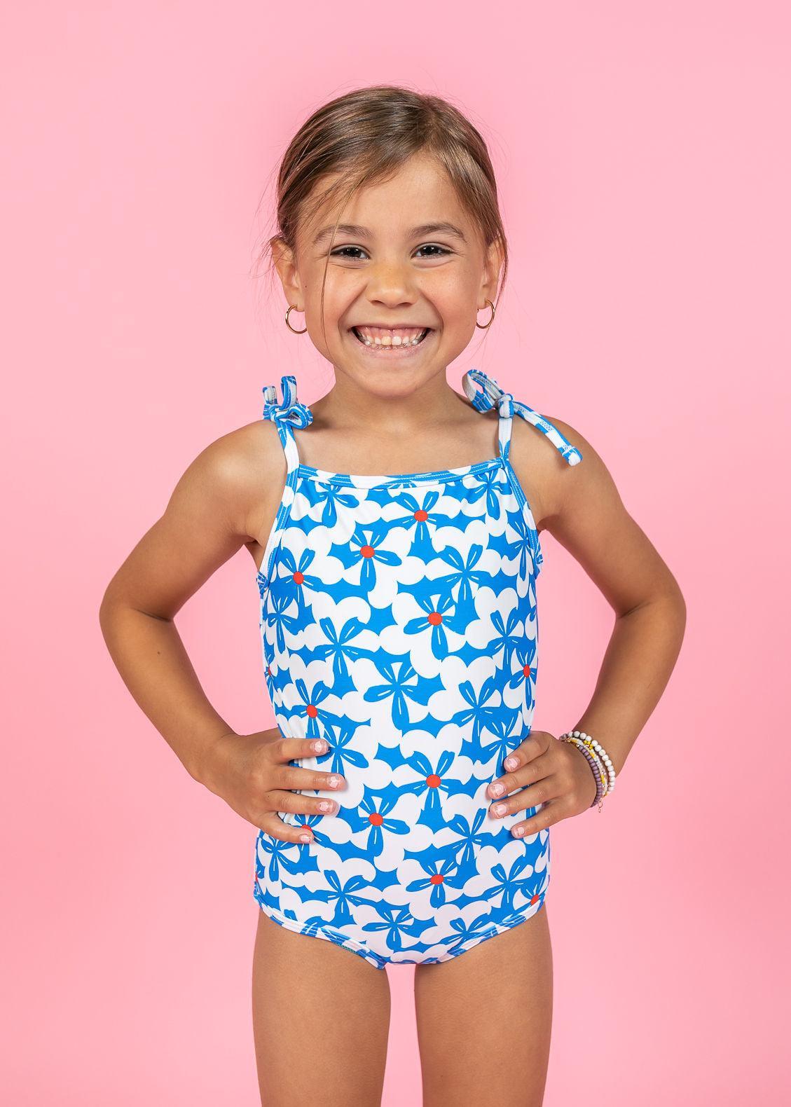 Girls One-Piece Swimsuit - Flowerworks