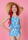 Teen Girl High-Waisted Swimsuit Bottoms - Flowerworks