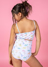 Teen Girl High-Waisted Swimsuit Bottoms - Dinos