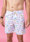 Mens Swimsuit - Trunks - Dinos