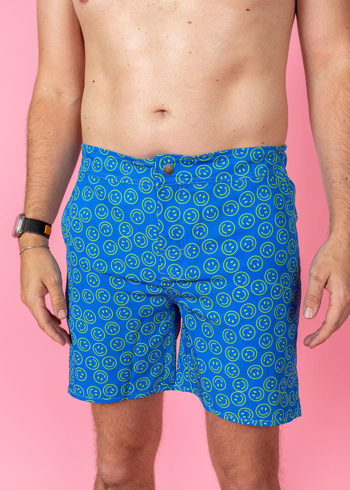 Mens Swimsuit - Shorts - Smiley