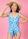 High-Waisted Swimsuit Bottom - Flowerworks