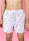 Mens Swimsuit - Shorts - Dinos