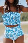 High-Waisted Swimsuit Bottom - Flowerworks