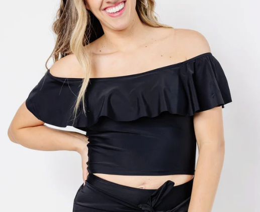Ruffled Around Top