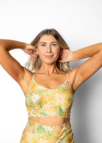 V'D Crop Top | Wonderland Floral - Kortni Jeane