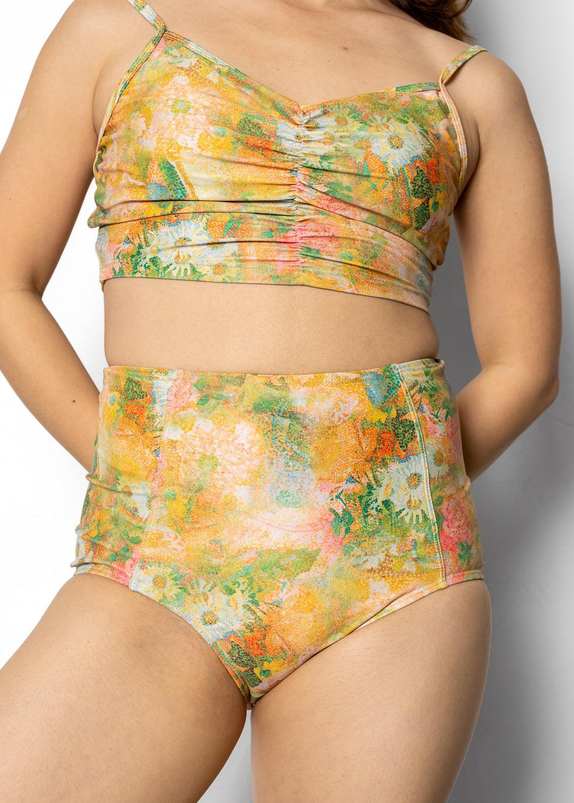 High-Waisted Bottoms | Wonderland Floral - Kortni Jeane