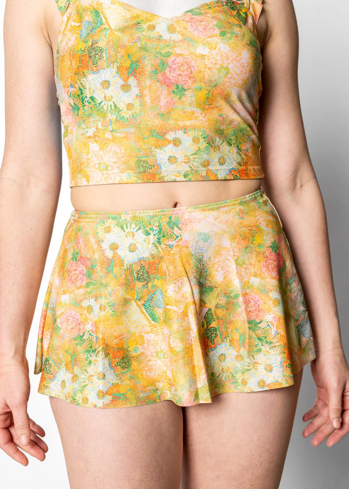 Detached Short Skirt | Wonderland Floral - Kortni Jeane