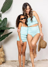 Mini Smocked Bottoms | Fresh Mint - Kortni Jeane