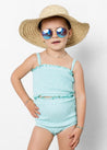 Mini Smocked Bottoms | Fresh Mint - Kortni Jeane