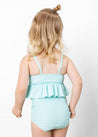 Mini Peplum Top | Fresh Mint - Kortni Jeane