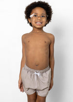 Mini Retro Shorties | Taupe - Kortni Jeane