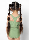 Mini Racer Back Top | Meadow Green - Kortni Jeane