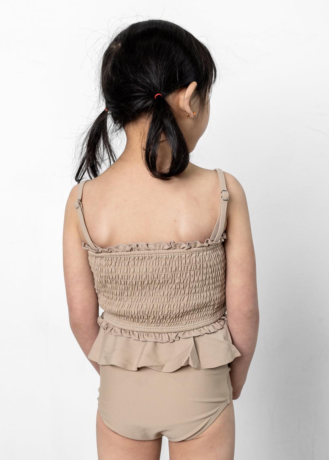 Mini Bandeau Top | Taupe - Kortni Jeane