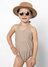 Mini Romper One-Piece | Taupe - Kortni Jeane