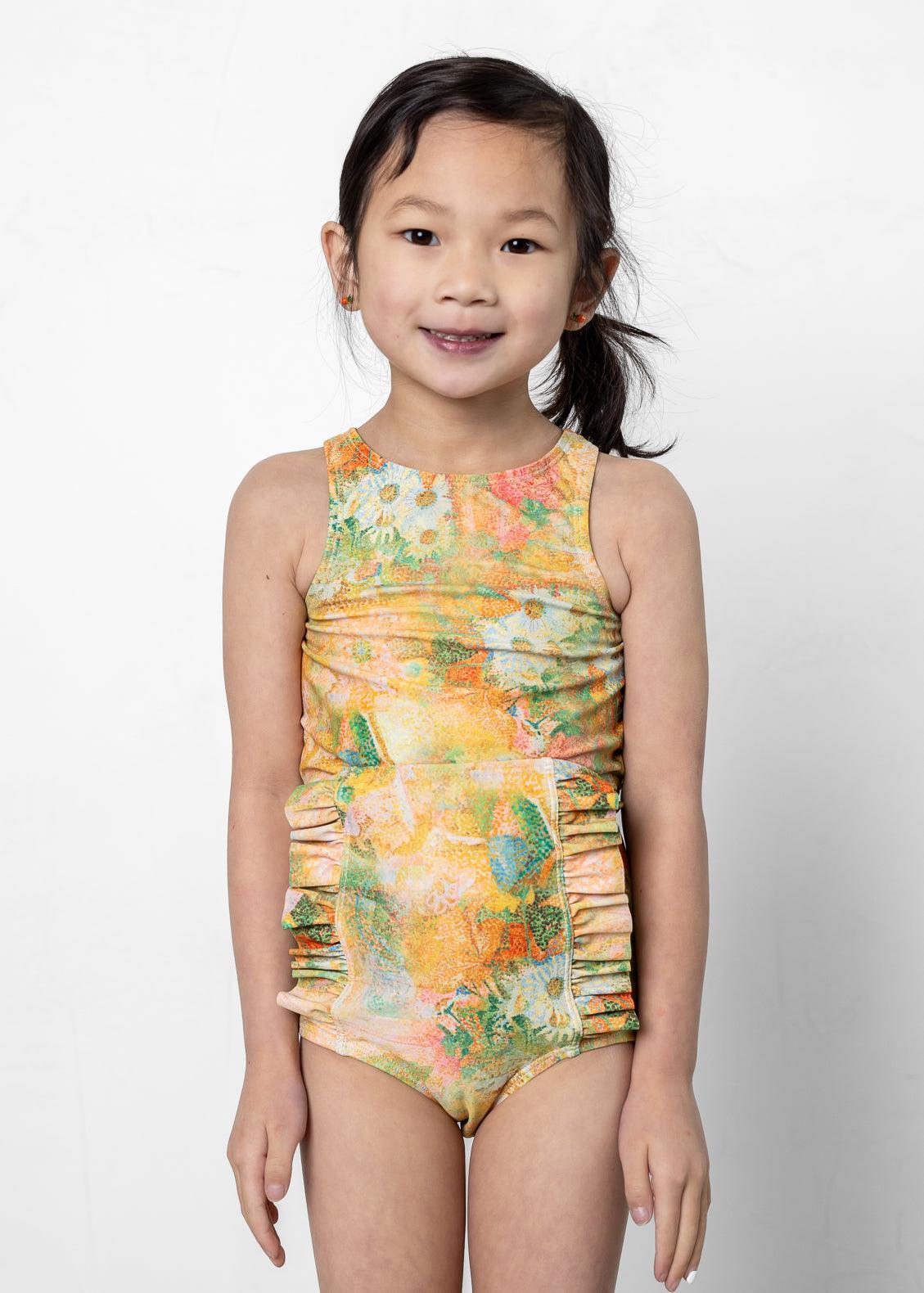 Mini Racer Back Top | Wonderland Floral - Kortni Jeane