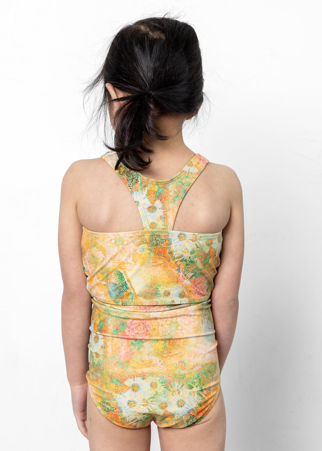 Mini Racer Back Top | Wonderland Floral - Kortni Jeane