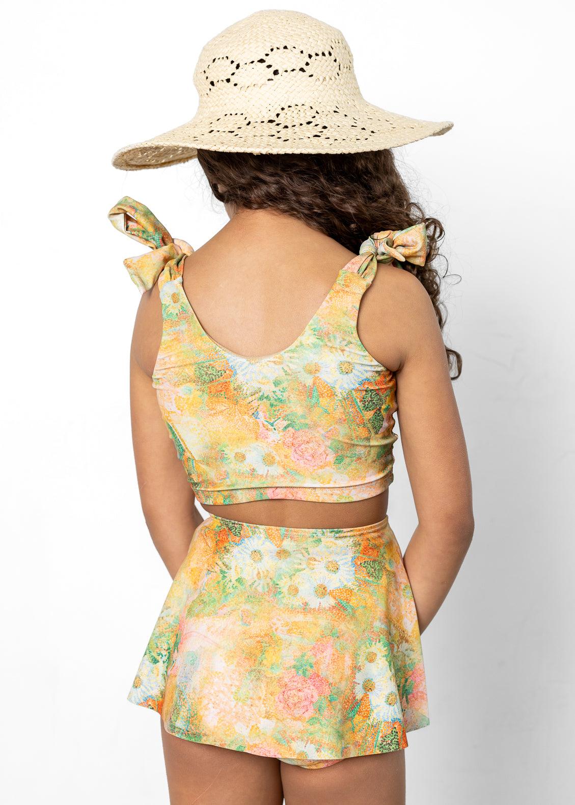 Mini Detached Short Skirt | Wonderland Floral - Kortni Jeane