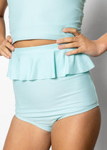 Youth Peplum Bottoms | Fresh Mint - Kortni Jeane