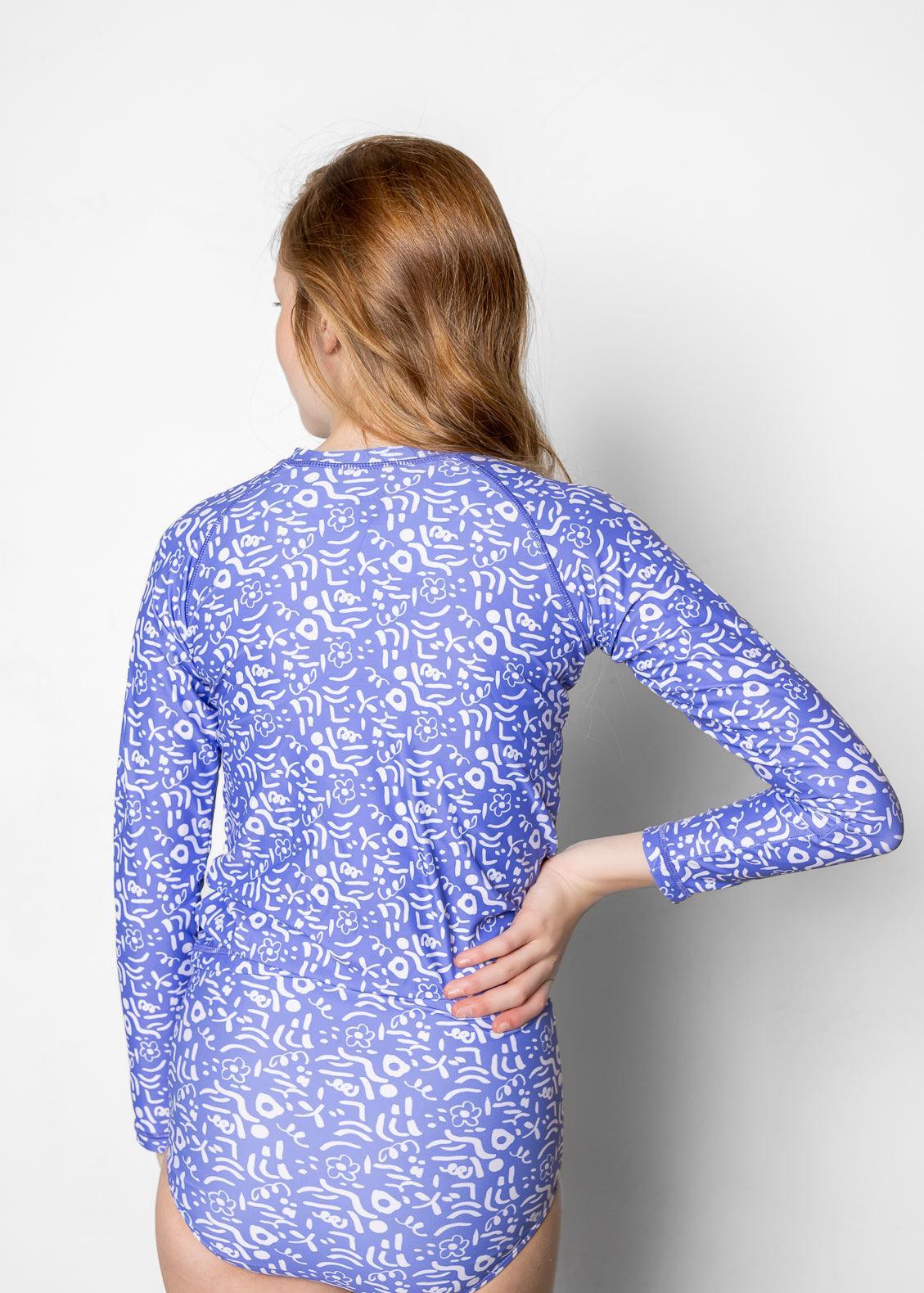 Youth Rashguard Top (Unisex) | Doodles - Kortni Jeane