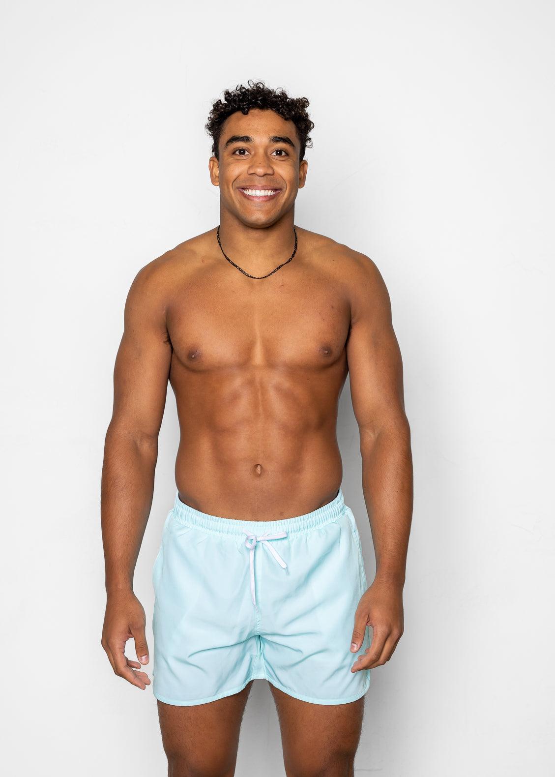 Men's Retro Shorties | Fresh Mint - Kortni Jeane