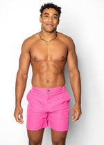 Men's Boardies | Azalea Pink - Kortni Jeane