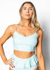 V'D Crop Top | Fresh Mint - Kortni Jeane