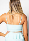 V'D Crop Top | Fresh Mint - Kortni Jeane