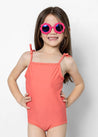 Mini Simply One-Piece | Deep Coral - Kortni Jeane