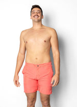 Men's Boardies | Deep Coral - Kortni Jeane