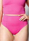 Up High Bottoms | Ribbed Azalea Pink - Kortni Jeane