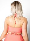 Tied-Up Top | Deep Coral - Kortni Jeane