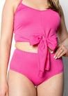 Mid-Rise Bottoms | Ribbed Azalea Pink - Kortni Jeane