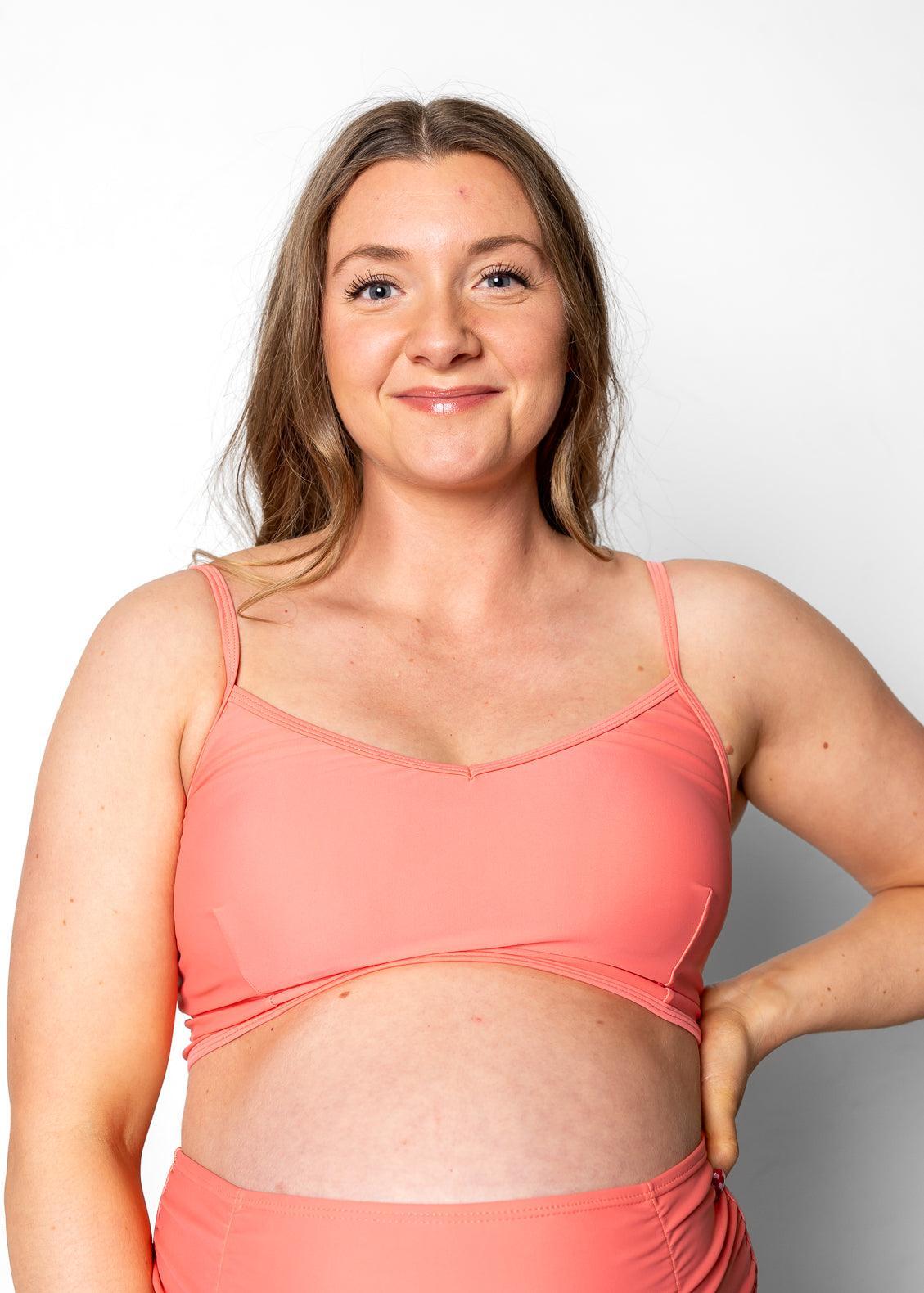 Maternity Bottoms | Deep Coral - Kortni Jeane