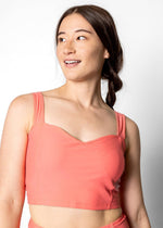 Original Latter-Back Top | Deep Coral - Kortni Jeane