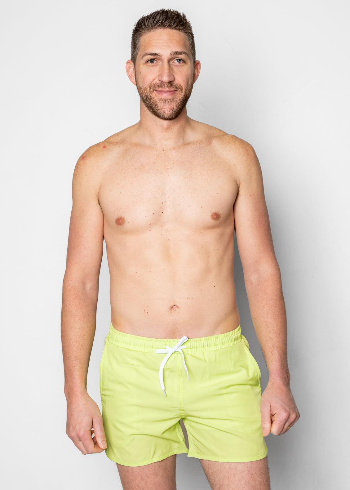 Men's Retro Shorties 2.0 | Glow Green - Kortni Jeane