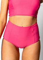 High-Waisted Bottoms | Pink Raspberry - Kortni Jeane