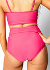 High-Waisted Bottoms | Pink Raspberry - Kortni Jeane